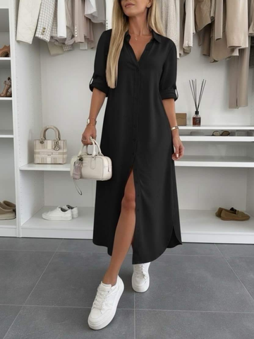 Oversized Shirt Dress