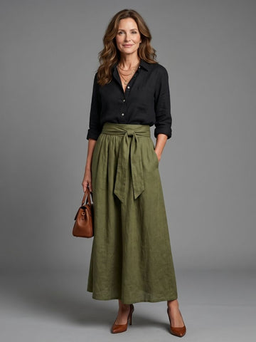 Van Elst Mode® | Elegante jurk met comfortabele en luchtige pasvorm