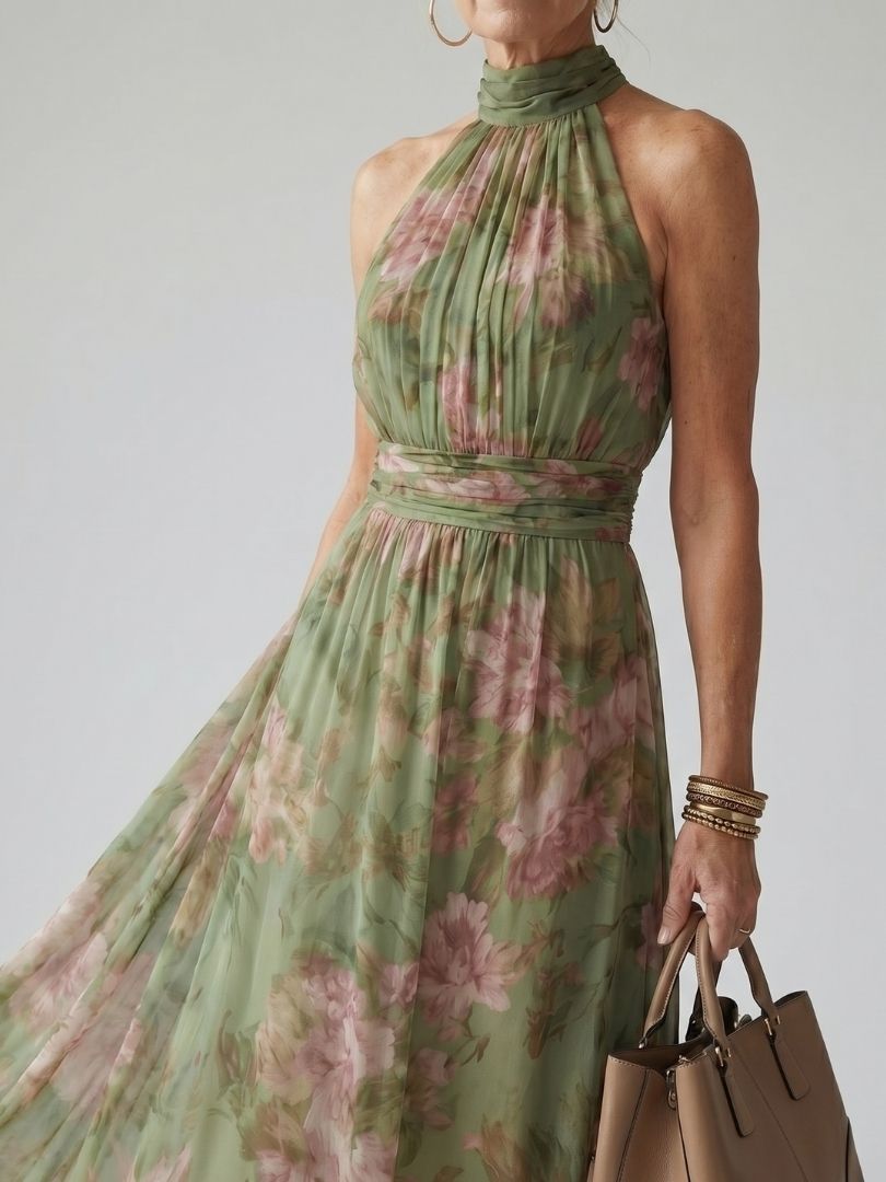Florani® | CELESTE Elegant Midi Dress